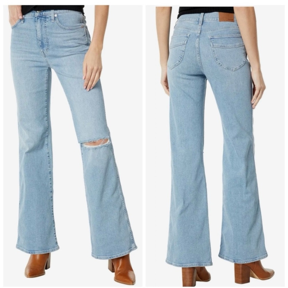 Madewell High Rise 70’s Flare Jeans